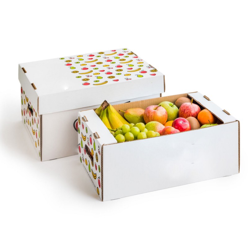 Fruit Packaging Cherry Tomato Packing Corrugated Carton Boxes Manufacturer